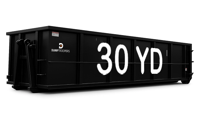 30 yards dumpster dumptroopers