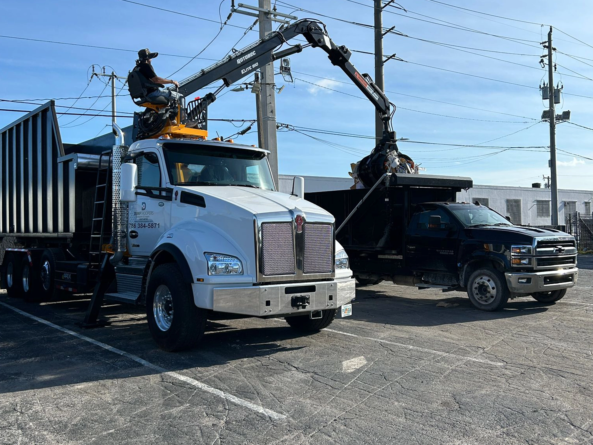 dump troopers dumpster rental commersial services